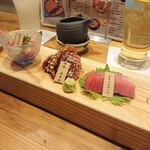 まぐろさかば tunaya - tunaya盛り（まぐろ5種食べ比べ）