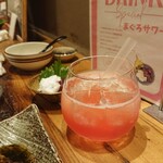 まぐろさかば tunaya - 名物マグロサワー