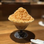 鮨処 乾杯 - ミルクセーキのかき氷