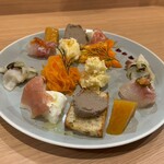 osteria Albero - 前菜盛り合わせ2人前