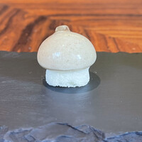 TexturA - マッシュルーム型スープ：パンにスープをベジタブルゼラチンでコーティング