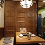 三ノ汁 - 掘りごたつ席