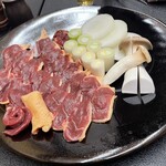割烹 長吉 - 鴨肉　焼き