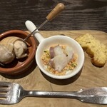 築地フレンチ メゾンミッシェル - ディナー ミッシェルコース アミューズ