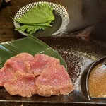 上ホルモン篤 - シャ豚ブリアン750円