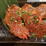 上ホルモン篤 - 熟成ハラミ870円