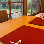 ろあん松田 - お庭も素敵です