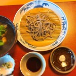 ろあん松田 - 田舎蕎麦風、鴨汁（追加）も大満足の一品