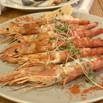 La Pesquera MARISQUERIA - 赤海老の鉄板焼き　プランチャ