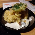 夢向船 - イカの天ぷら