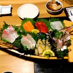 夢向船 - 刺身盛り合わせ