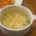 中華ダイニング チンシュイ - 玉子スープ
