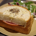 シアトルズベストコーヒー - （モーニング）クロックムッシュプレート