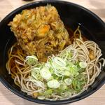 かき揚げそば 吉利庵 - かき揚げそば￥600　2025.11.12