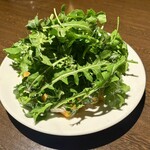 BARU 竹末 - 柿とルッコラのサラダ（1,180円）