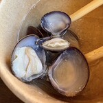 カフェスタンド広浦 - 身がふっくら柔らかい美味しいしじみ
