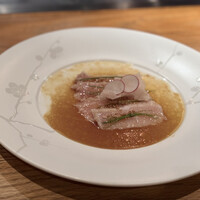 イトウ ダイニング バイ ノブ - ブリのカルパッチョ？