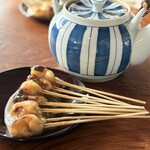 あぶり餅 本家 根元 かざりや - 