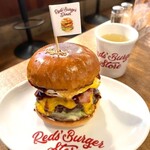 Red's Burger Store Unomori - 店名中的紅色漢堡