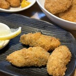 串かつ 千里 - カキフライ