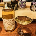 イタリア料理 今井 - 【ドリンク③】フォリチェロ 有機ぶどうジュース 白