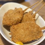 串かつ 千里 - 串カツ（豚バラ）