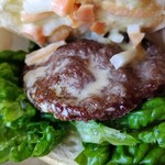 のうさぎカフェ - 鹿肉100％パティ