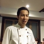 ビストロ メランジェ - シェフの徳本氏