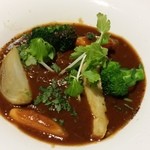 ビストロ メランジェ - 牛頬肉のベルギービール煮込み