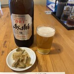 中華 ちんとう - 瓶ビール600円