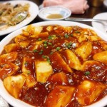 東昇酒家 - 麻婆豆腐  めっちゃ辛い！