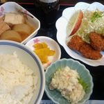 和利館 - 日替わりランチ750円（そば無）