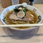 らぁ麺花萌葱 - 料理写真:らぁ麺太麺、大盛り、1,000円＋150円。