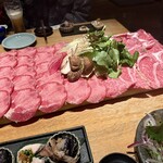 水炊き吟醸もつ鍋 由乃 - 