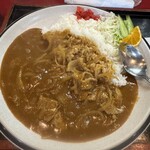 まんぷく - 料理写真:本格インドカレー　ホット