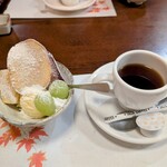 いばらき食彩香寿亭 - デザートとサザコーヒー