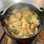 初駒 - 豚とキノコのつけ汁