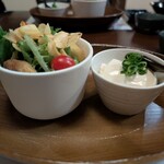 いばらき食彩香寿亭 - サラダと手作り豆腐