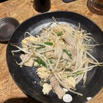 酒のみ屋 魚久 - もやしチャンプルー