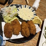 酒のみ屋 魚久 - カキフライ