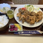 美千しお - チキンからあげ定食　¥1,100