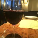 ビストロピット - この日は100円の赤ワイン♪