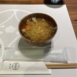 とんかつ 蒼樹 - 3杯飲んだ美味しい豚汁（2025年11月23日撮影）