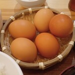たなべのたまごかけご飯 ⾦ちゃん亭 - 玉子は食べ放題〜♪