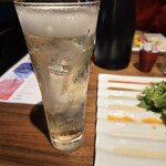 飛騨牛グリルばくろ - ハイボール