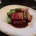 くいもんや　いるか - アスパラベーコン