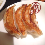 大阪王将 - 肉野菜炒め定食 餃子付き ¥860 の餃子