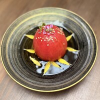 トマトのお浸し　Tomato stew