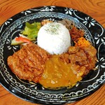 スパイスカレー・クイーン - 3種盛り
