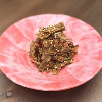 山くらげと干し海老の中華風炒め